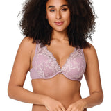 Lingadore Triangle Lace Bra in Taupe