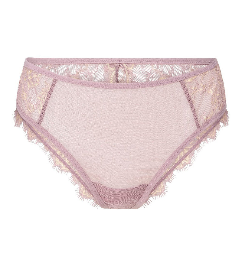 Lingadore Lace Thong in Taupe