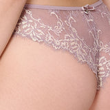 Lingadore Lace Thong in Taupe