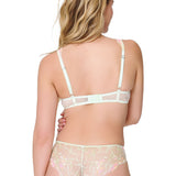 Lingadore Lace Back Brief in Canary Green