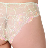 Lingadore Lace Back Brief in Canary Green