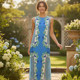 Pierre Mantoux Maxi Dress in Aura Floral Print