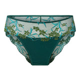 Lingadore Lace Brief in Pine Green