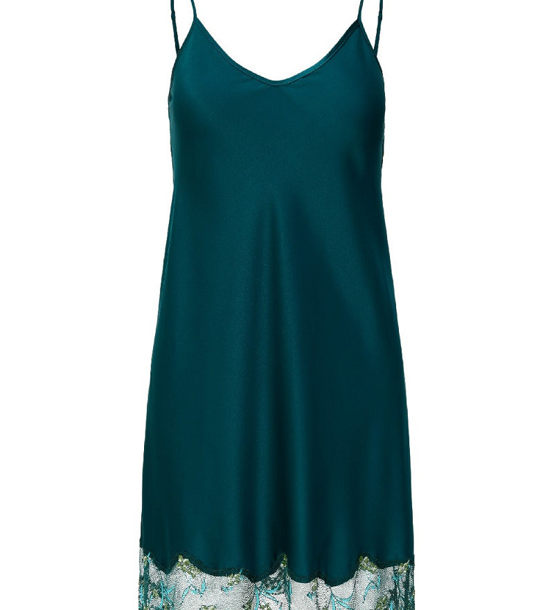 Lingadore Lace Chemise in Pine Green