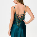 Lingadore Lace Chemise in Pine Green