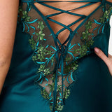 Lingadore Lace Chemise in Pine Green