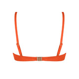 Lise Charmel Moulded Plunge Bikini Top in  Orange