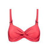 Beachlife Red Shine Full Cup Bikini Top