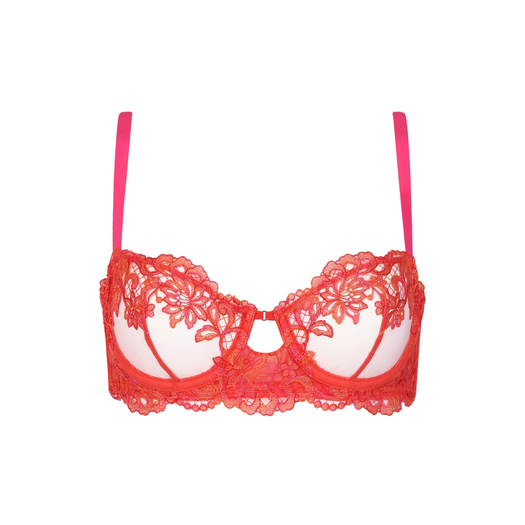 Huit Prestige Bonbon Rose Underwired Balconette Bra