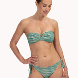 Cyell Groovy Graphics Multiway Bandeau Bikini Top