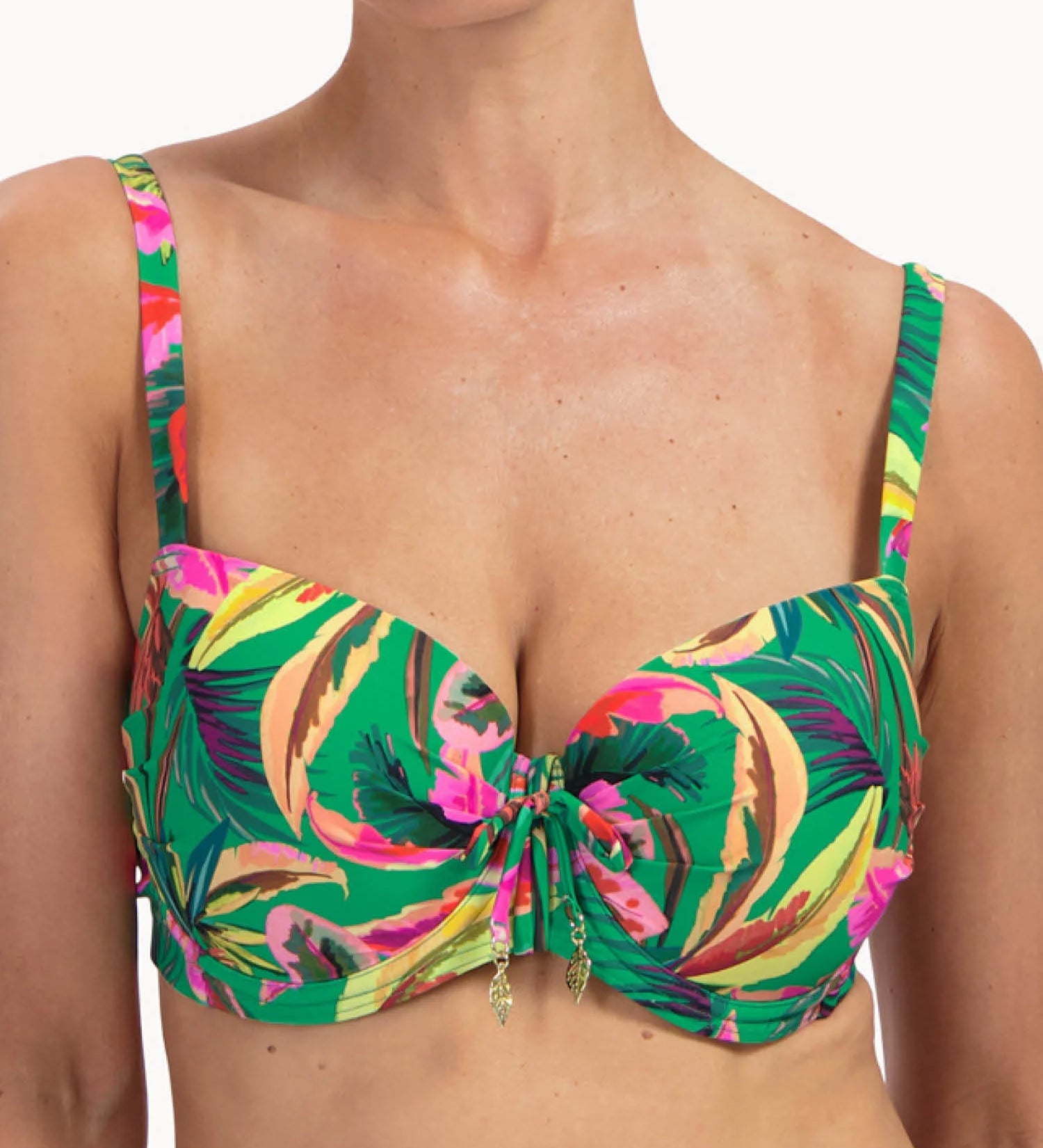 Cyell Floral Forest Full Cup Bikini Top