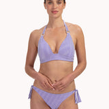 Cyell Seersucker Tie-Side Bikini Brief