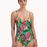 Cyell Floral Forest Padded Swimsuit