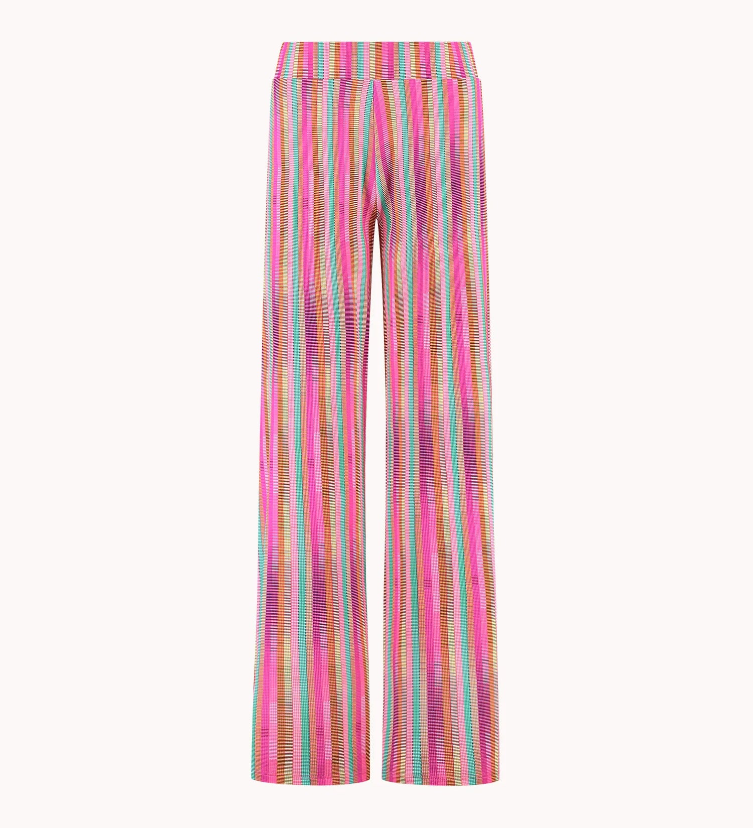 Cyell Tropical Lines Wide Leg Trousers