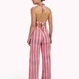 Cyell Tropical Lines Wide Leg Trousers