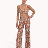 Cyell Rusty Rose Wide Leg Trousers