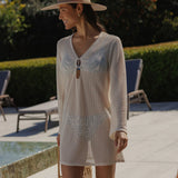 Gottex Plantopia Crochet Beach Dress