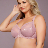 Lingadore Daily Lace Full Cup Bra in Mauve Shadow