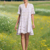 Iconique Angie Flared Sleeve Dress