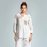 Iconique White Lily Shirt