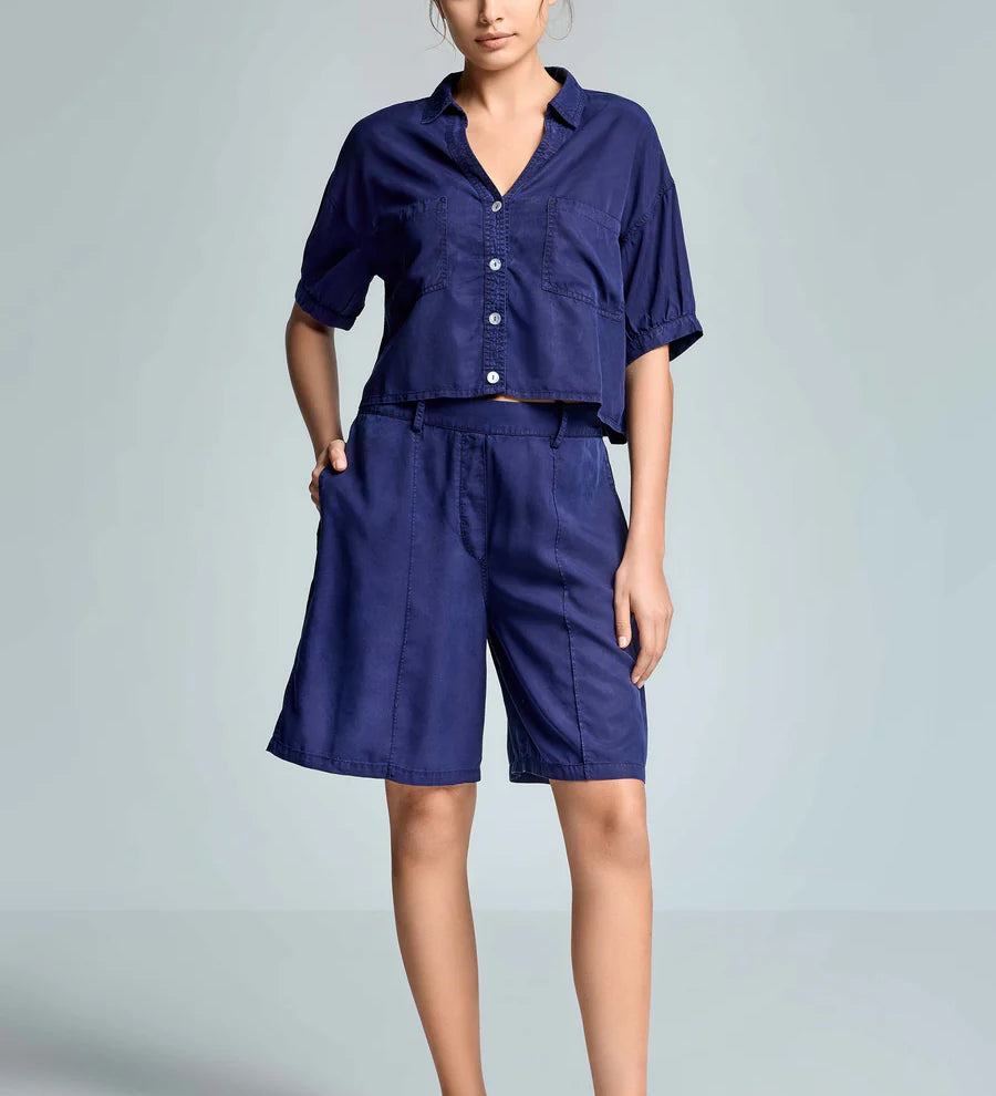 Iconique Logan Shorts in Navy Blue