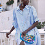 Iconique Ivy Light Blue Shirt Dress