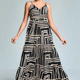 Iconique Cote D'azur Maxi Dress