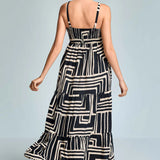 Iconique Cote D'azur Maxi Dress
