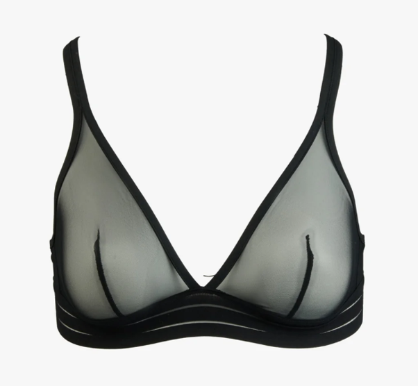 Maison Lejaby Nufit Non-Wire Triangle Bra in Black