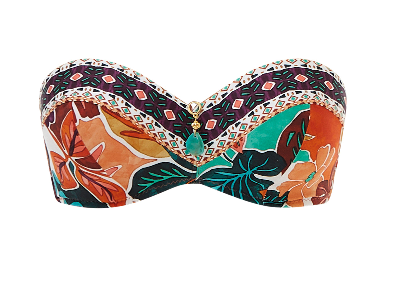 Nuria Ferrer Sorella Bandeau Bikini Top