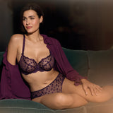 Empreinte Tess Half Cup Bra in Amethyste