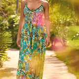 Vacanze Livia Strappy Maxi Dress