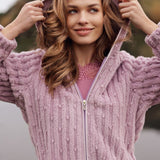 Lingadore Fluffy Wrap in Mauve Shadow