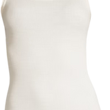 Oscalito Silk and Wool Sleeveless Vest with Scoop Neck