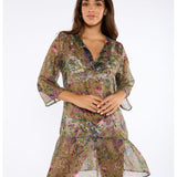 Red Point Crisa Tunic Dress