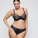 Primadonna Madison Full Cup Seamless Bra in Velvet Blue 0262127
