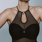 Primadonna Twist Body in Sheary Black
