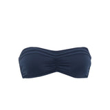 Janine Robin Grace Bandeau Bikini Top in Marine