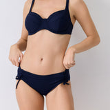 Janine Robin Grace Bikini Top in Marine