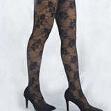 Pierre Mantoux Flower Motif Julienne Tights