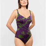 Empreinte Iris Bloom Floral Swimsuit