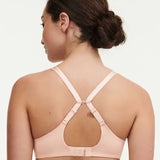 Chantelle Norah Chic Plunge T-Shirt Bra in Dusky Pink