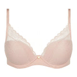 Chantelle Norah Chic Plunge T-Shirt Bra in Dusky Pink