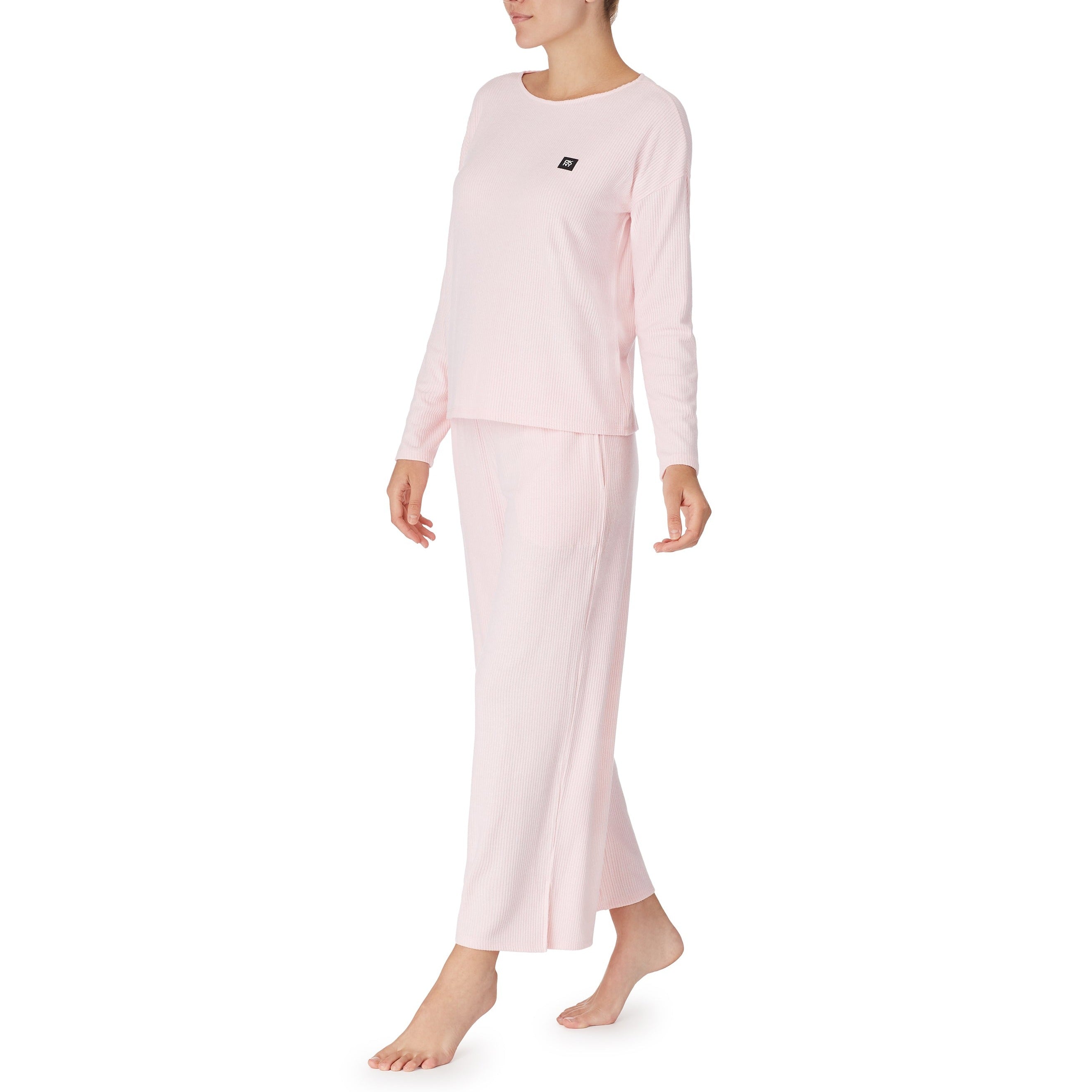 DKNY Cozy Club Top Pant Set